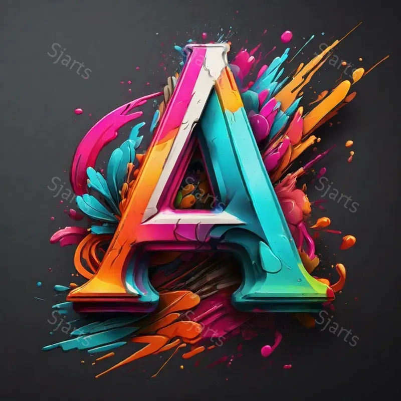Alphabet Graffiti Logo Letter Generator