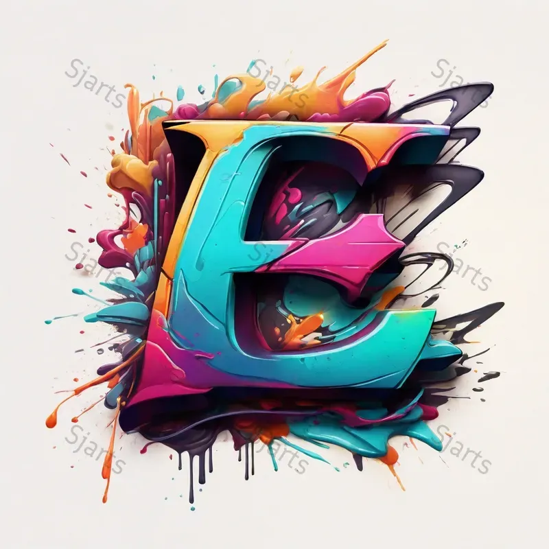 Alphabet Graffiti Logo Letter Generator