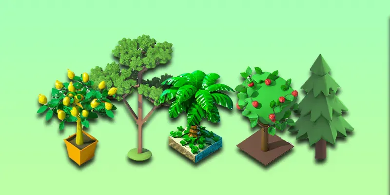 3D Tiny Trees generated by undefined