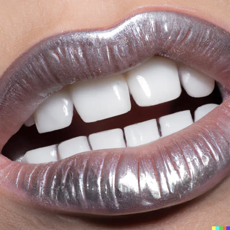 Stunning Female Lip Gloss