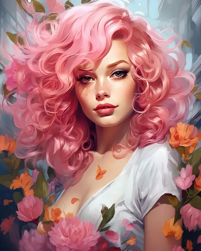 Anime Characters With Flowers