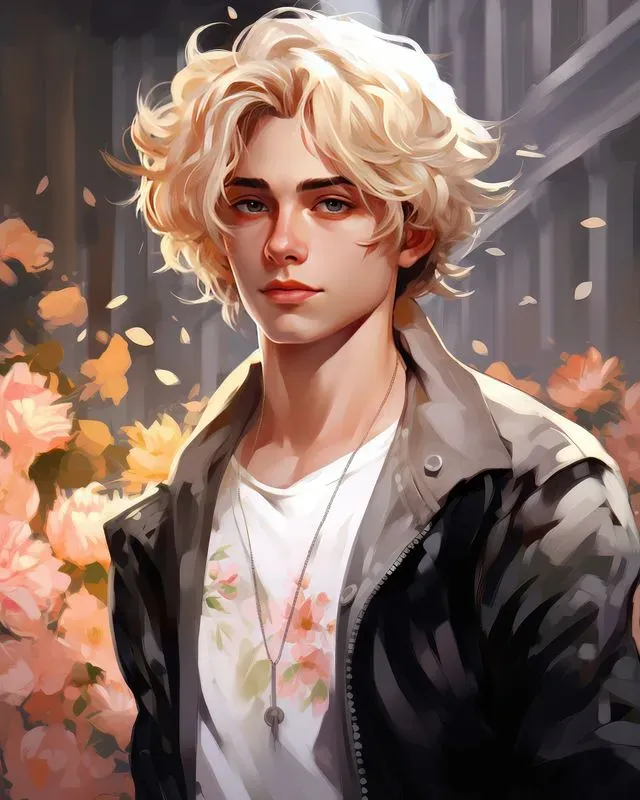 Anime Characters With Flowers