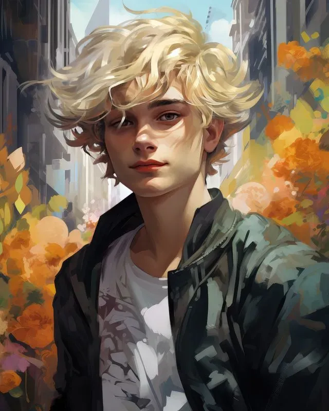 Anime Characters With Flowers