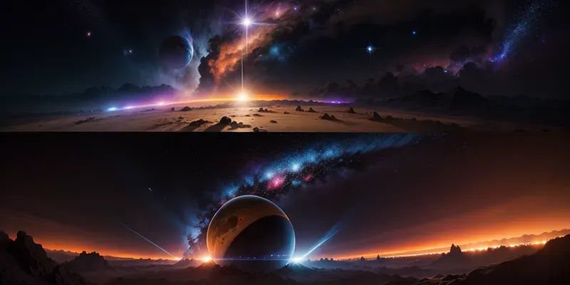 Super Space Landscapes