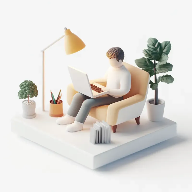 3D Web Illustrations