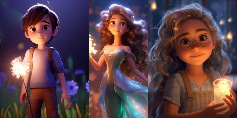 Character Designs generated by undefined