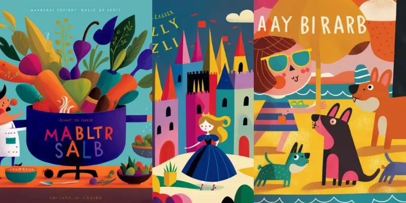 Stunning Children Books generated by undefined