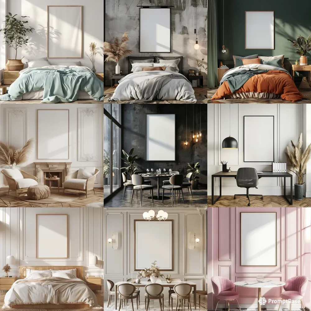 Posters Wall Art Mock Ups