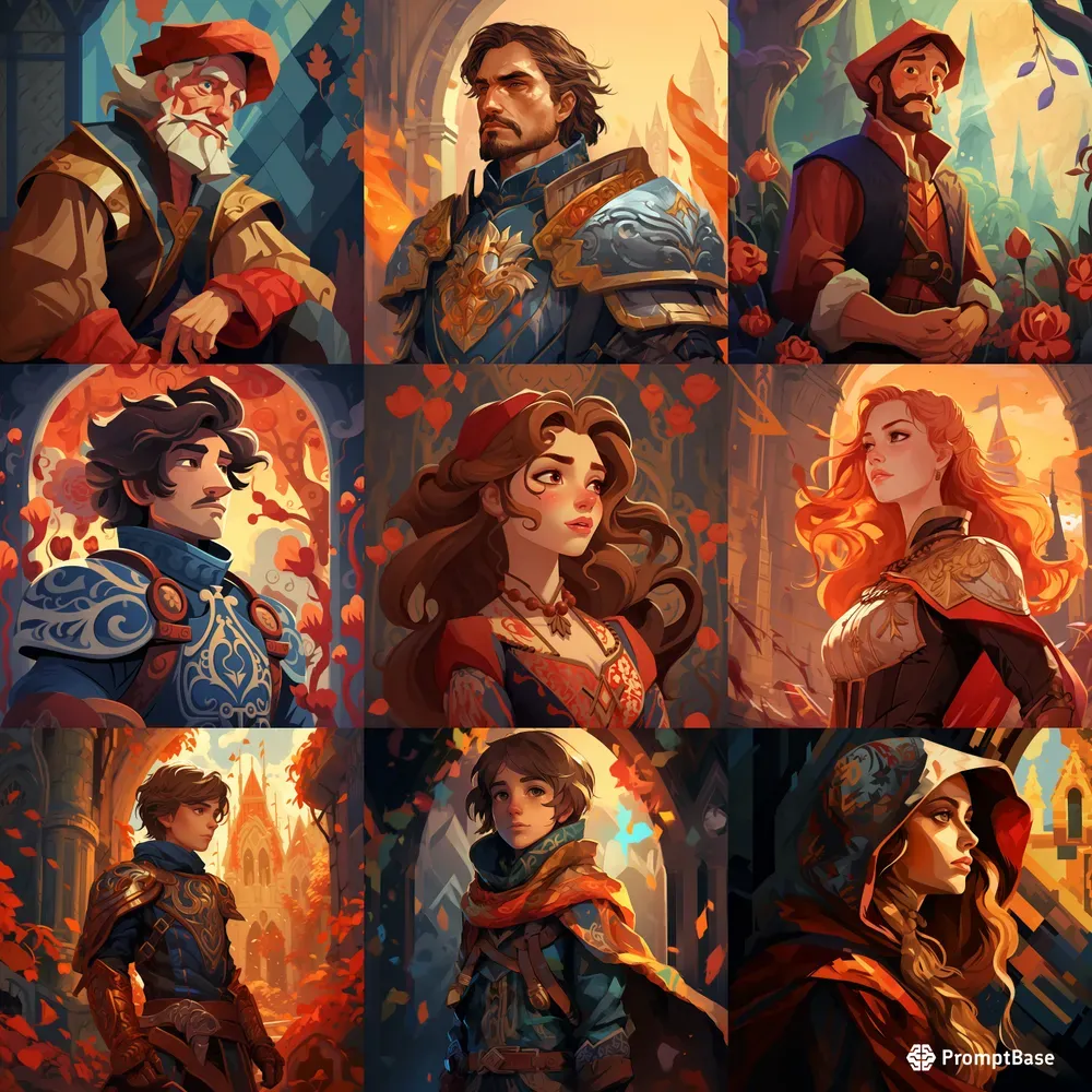 Vibrant Graphic Novel Book Illustrations