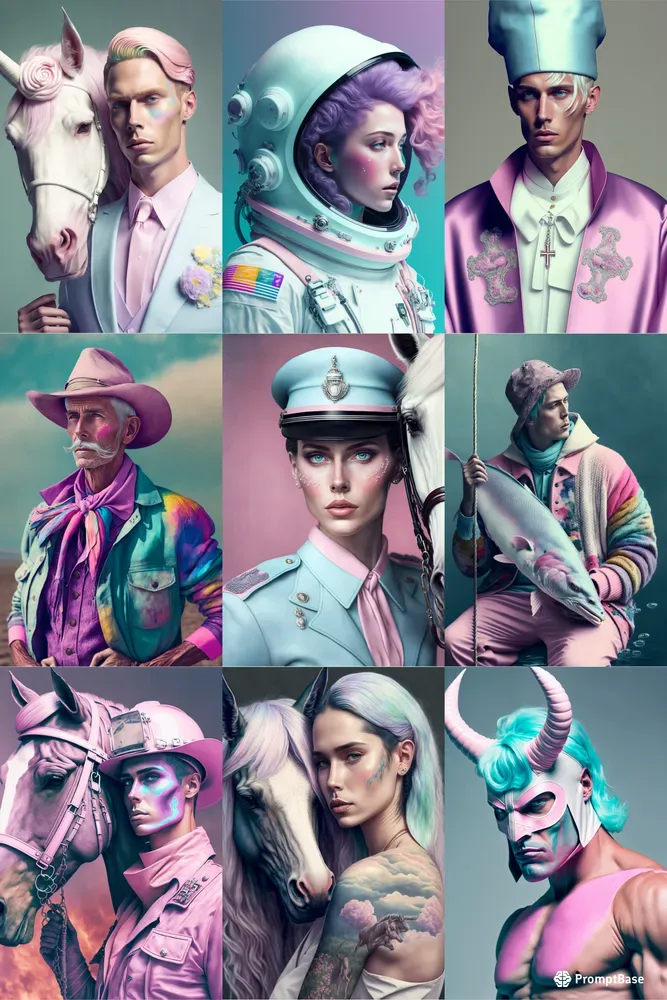 Unicorn Style Profession Fashion Photography