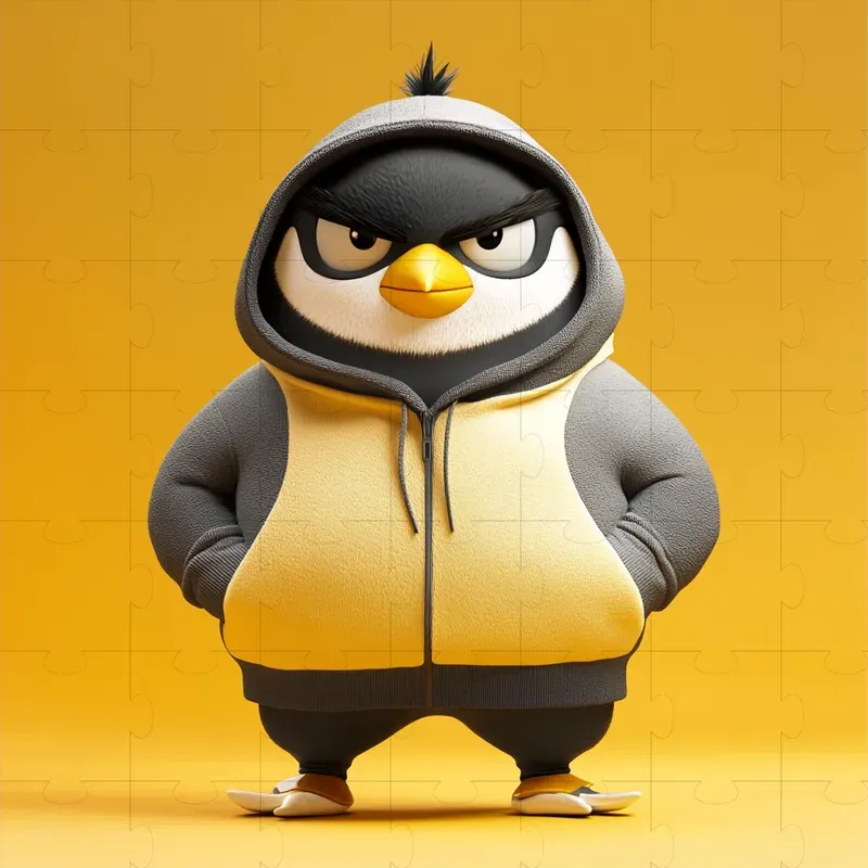 Grumpy Cartoon Animals In Streetwears
