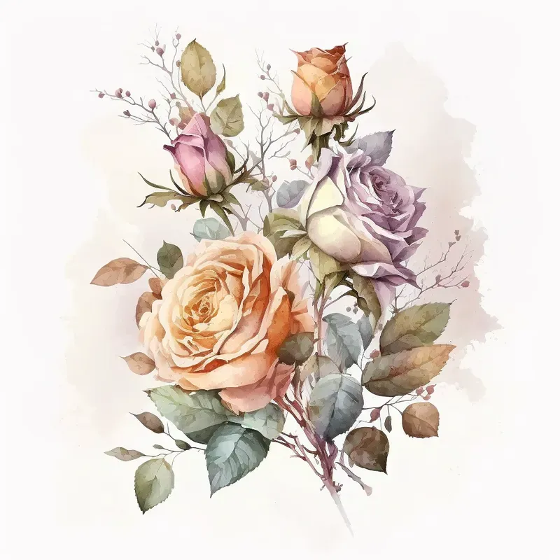 Watercolor Flowers