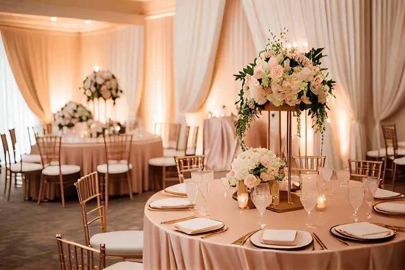 Wedding Hall Decor Professionals Prompts