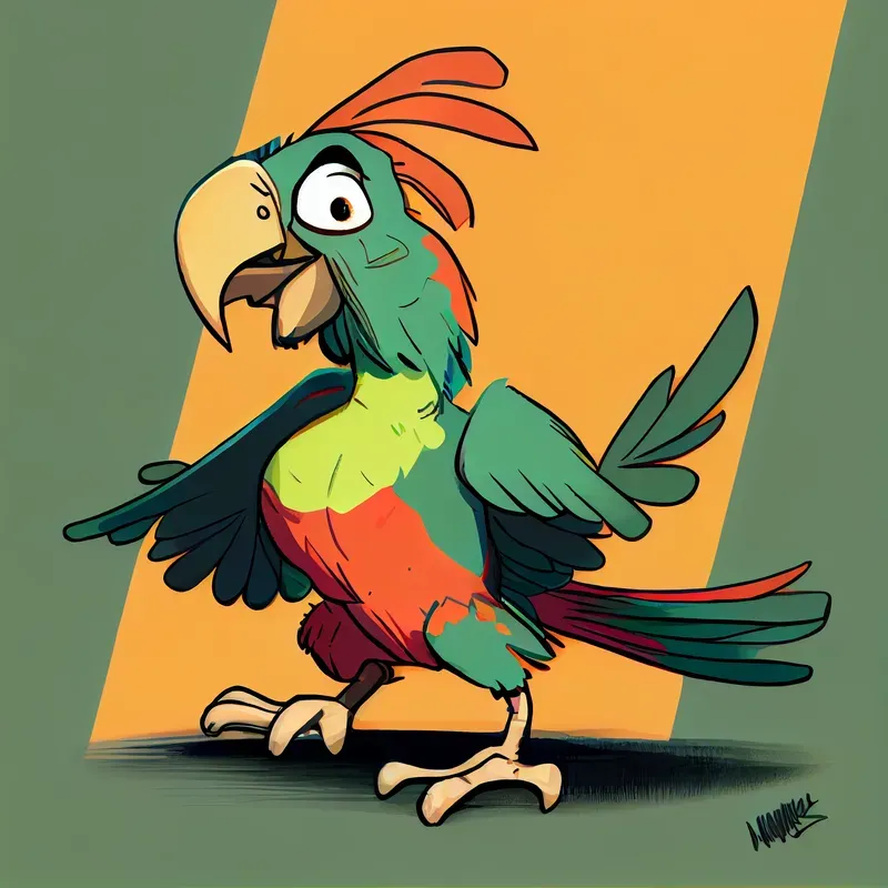 Animal Cartoon Midjourneys