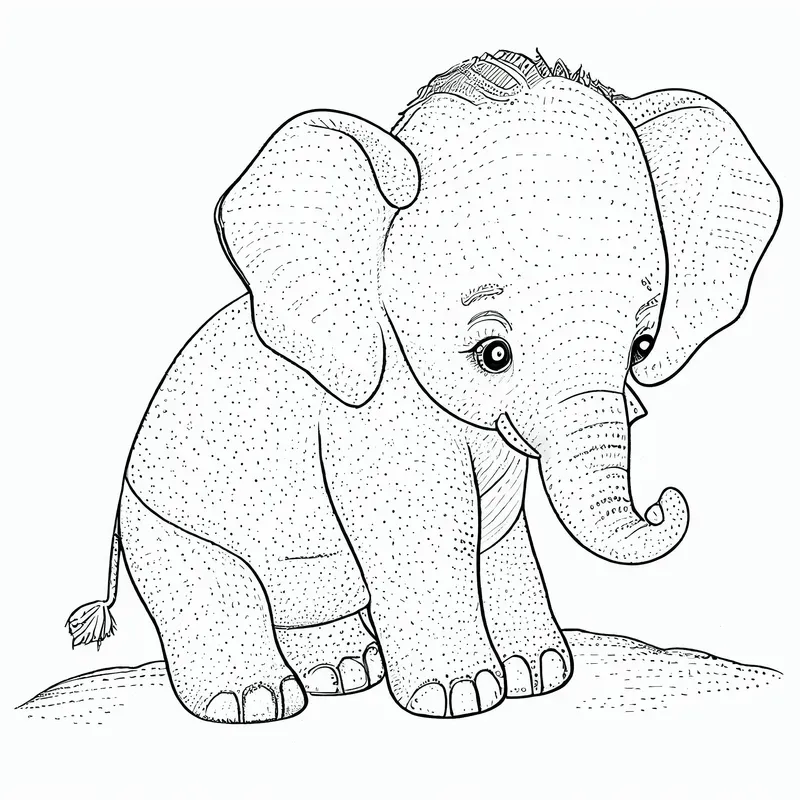 Coloring Safari Animals