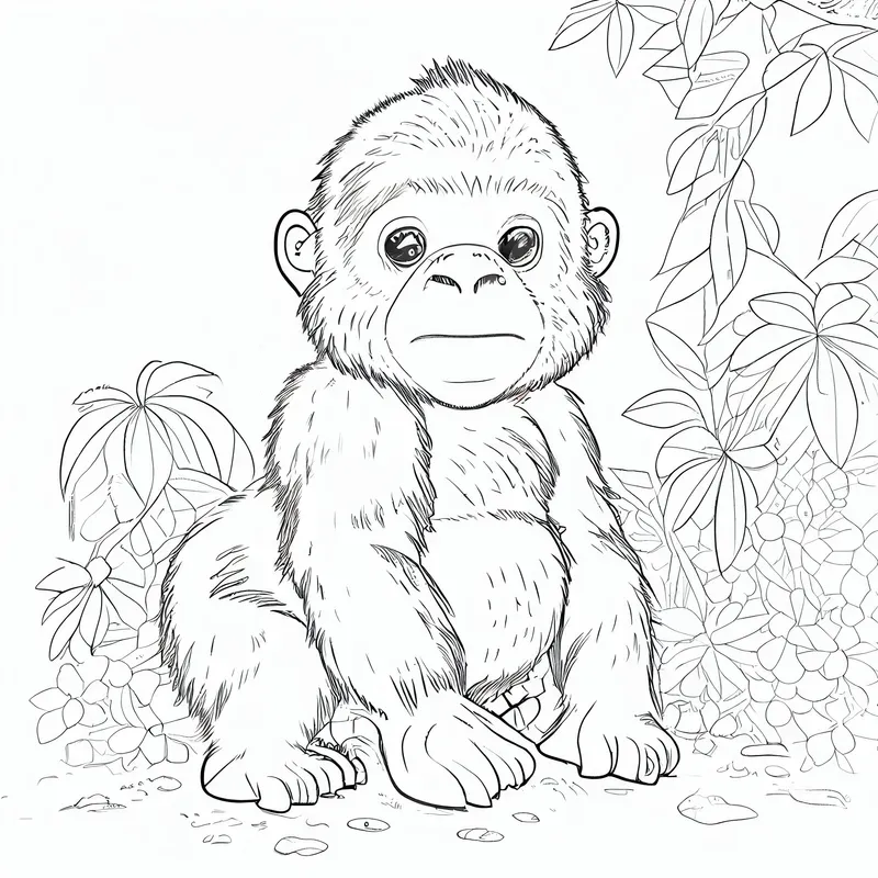 Coloring Safari Animals