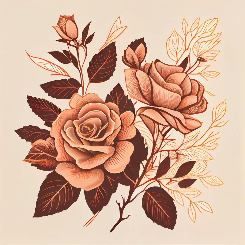 Floral Vector Illustrations