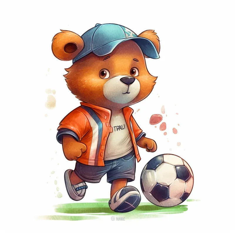 Watercolor Sports Animals