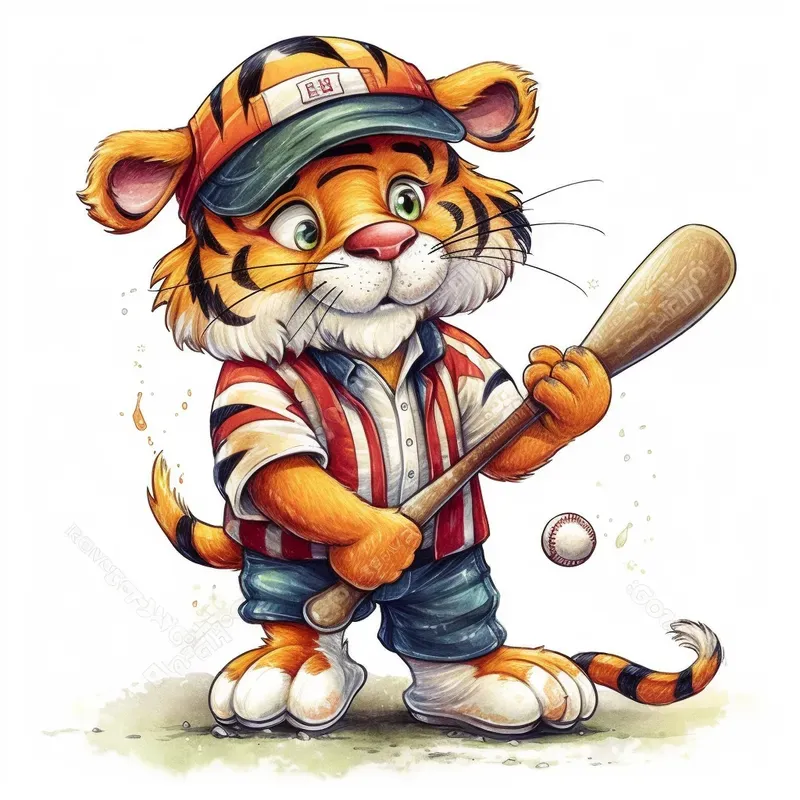 Watercolor Sports Animals