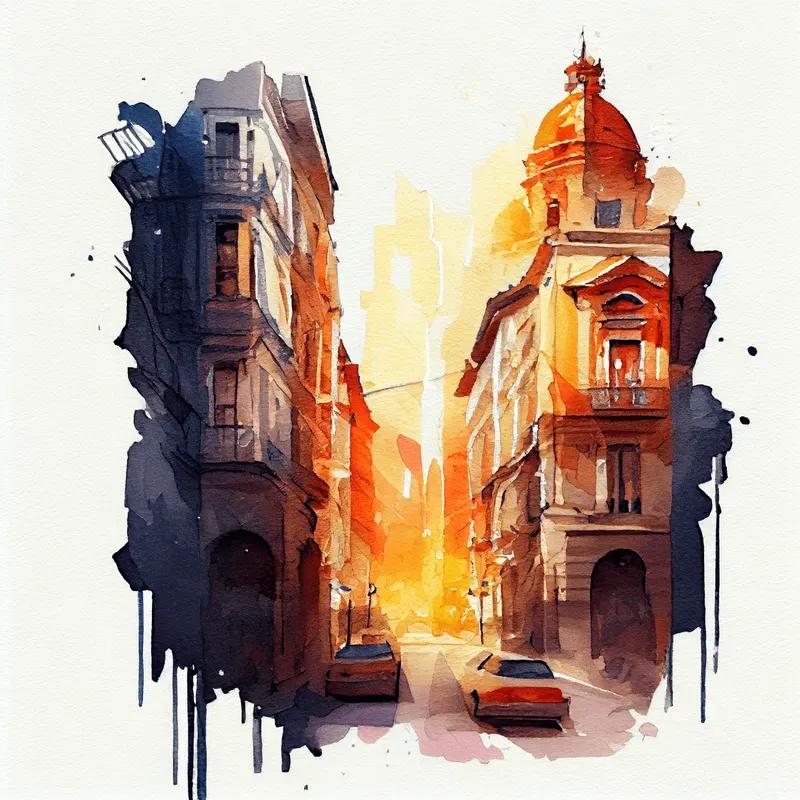 Watercolor Landscapes