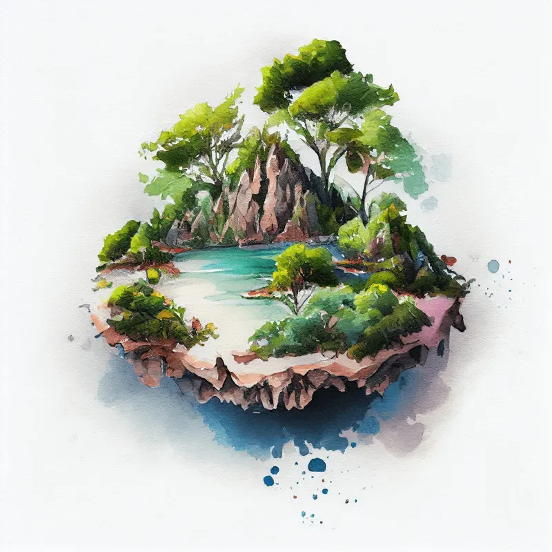 Watercolor Landscapes
