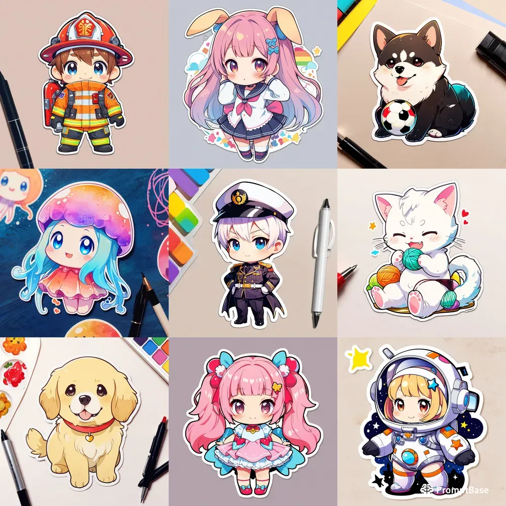 Cute Style Sticker