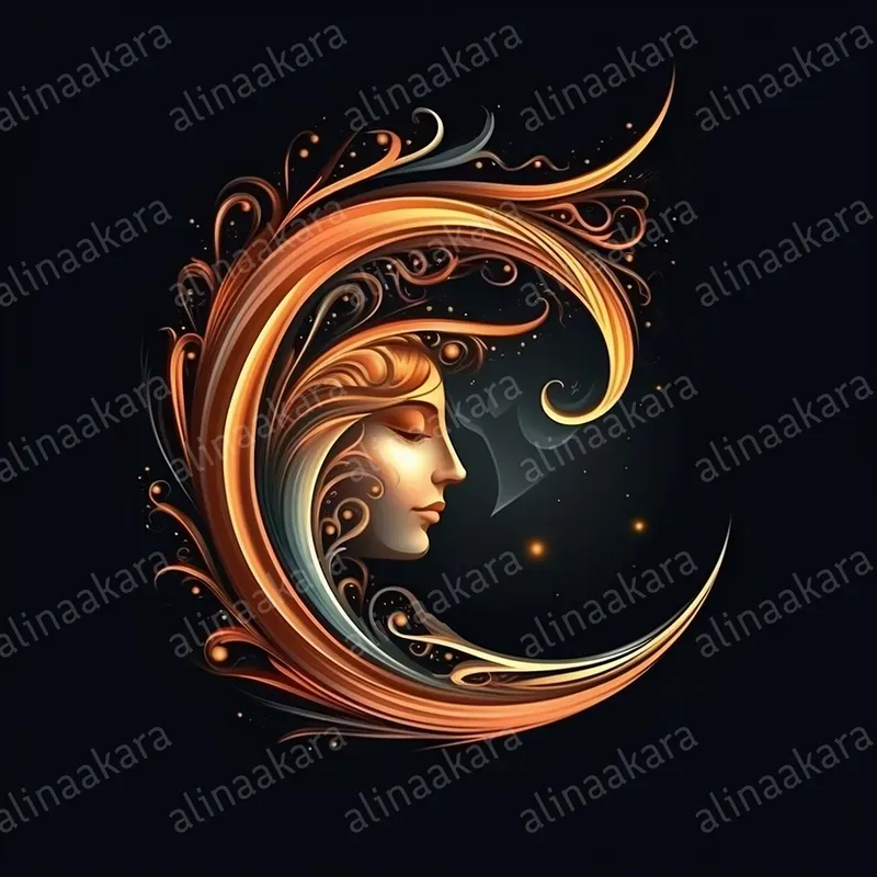 Gold Face Logo Designs