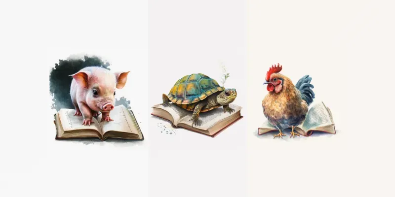 Hyper Realistic Animal Illustrations generated by undefined