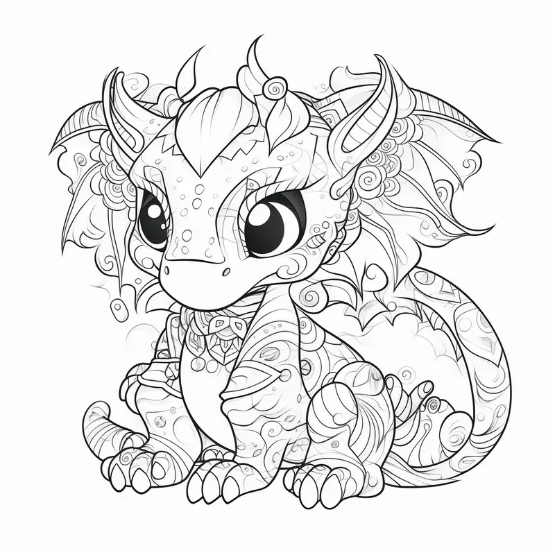 Chibi Anime Coloring Pages