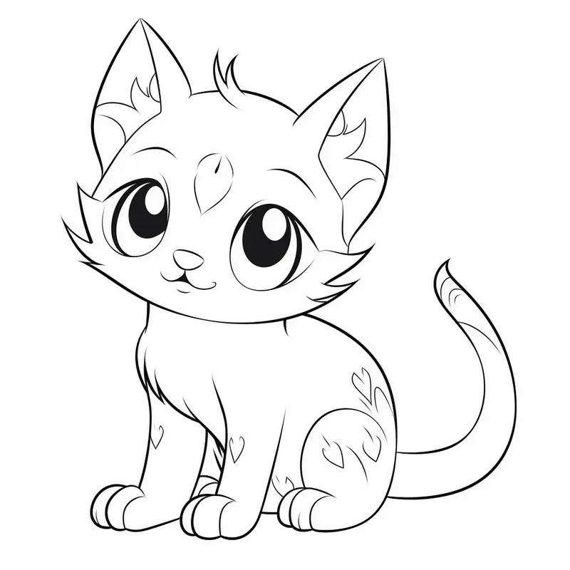 Chibi Anime Coloring Pages