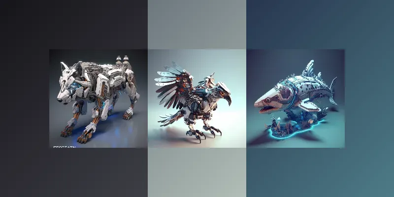 Robotic Animals From Horizon Zero Dawn generated by undefined