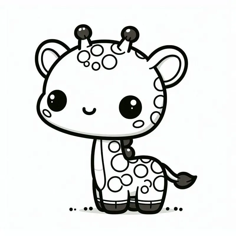 Adorable Animal Coloring Pages