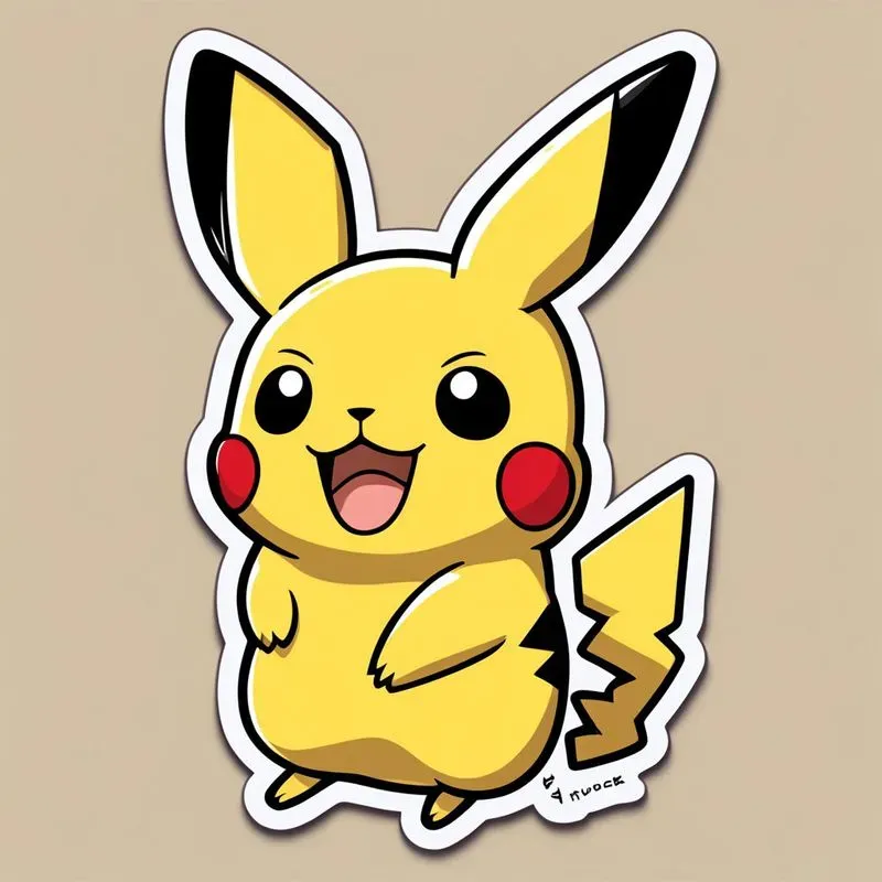 Cartoon Character Sticker Series