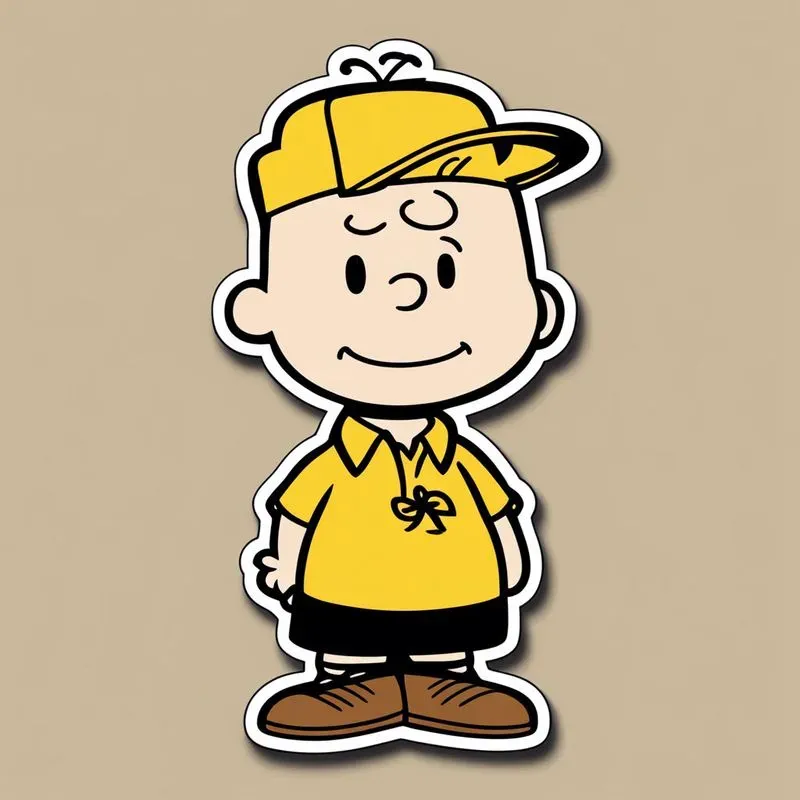 Cartoon Character Sticker Series