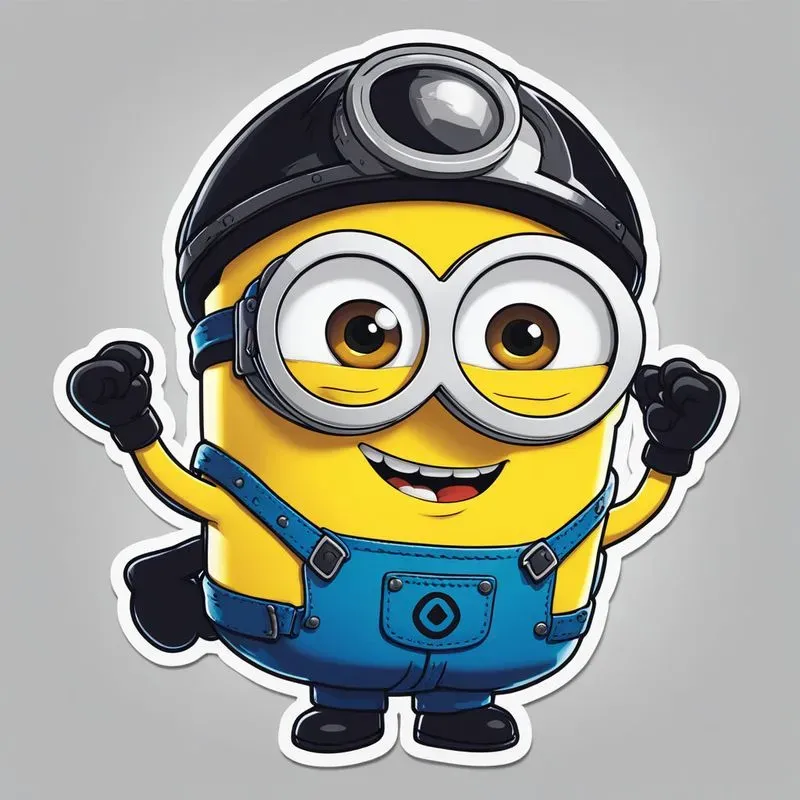 Cartoon Character Sticker Series