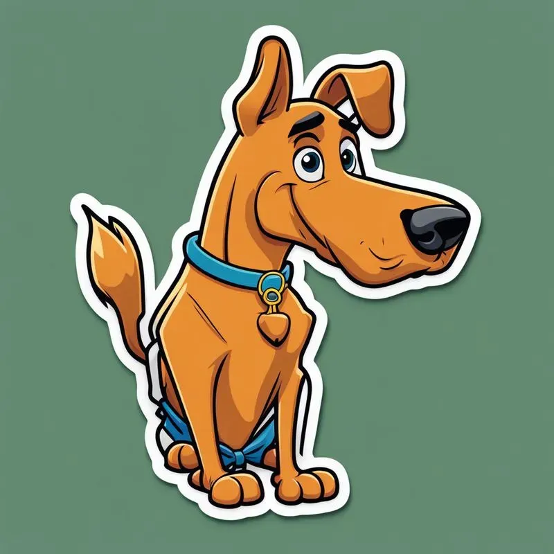 Cartoon Character Sticker Series