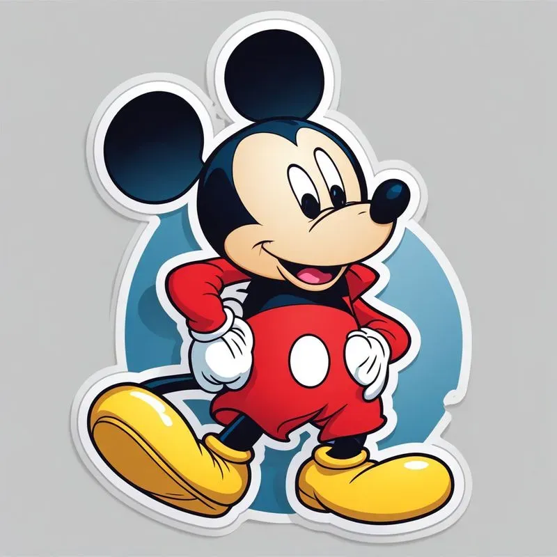 Cartoon Character Sticker Series