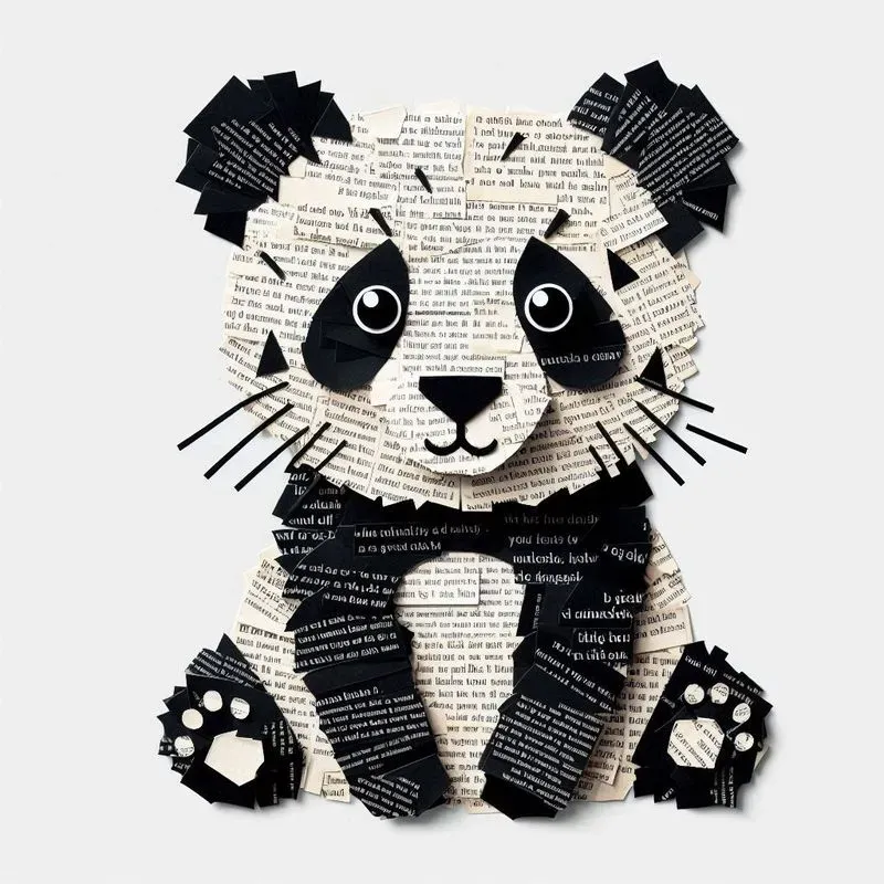 Paper Paws Collages