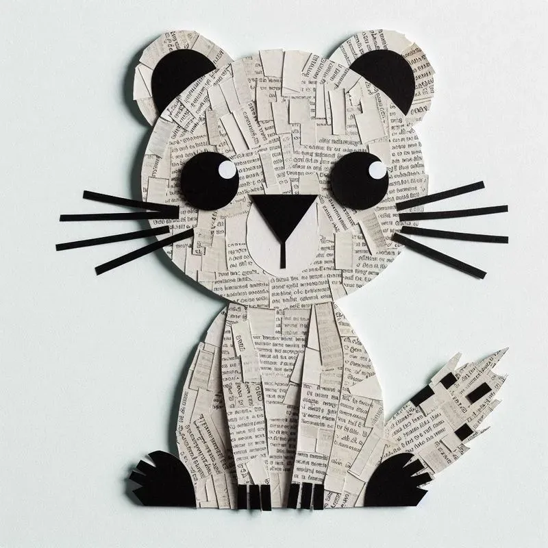 Paper Paws Collages