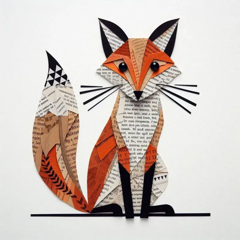 Paper Paws Collages