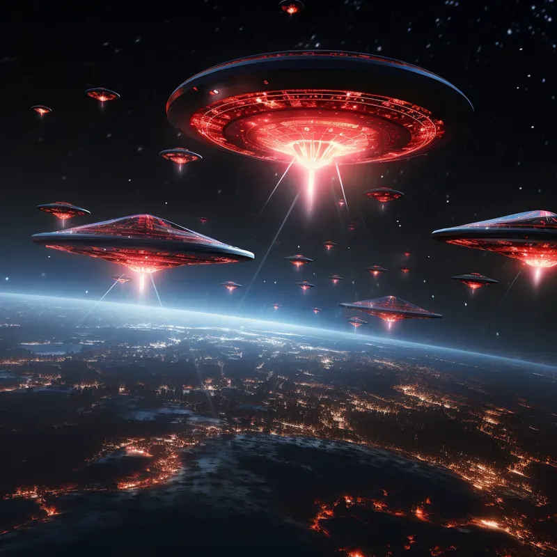 Flying Saucers Ufo Invasion Realistic