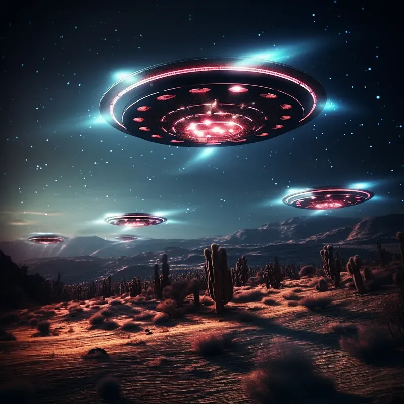 Flying Saucers Ufo Invasion Realistic