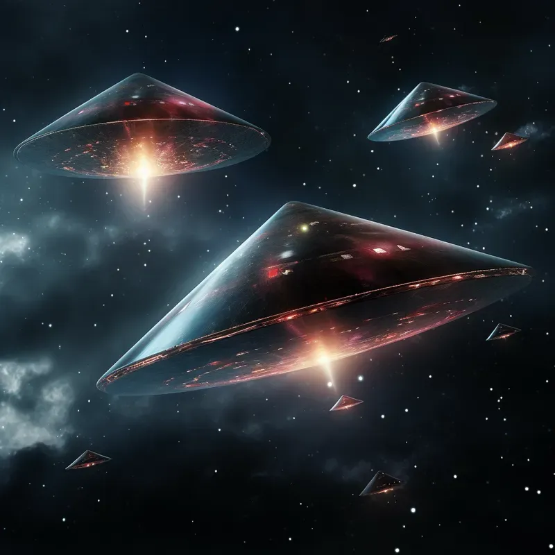 Flying Saucers Ufo Invasion Realistic
