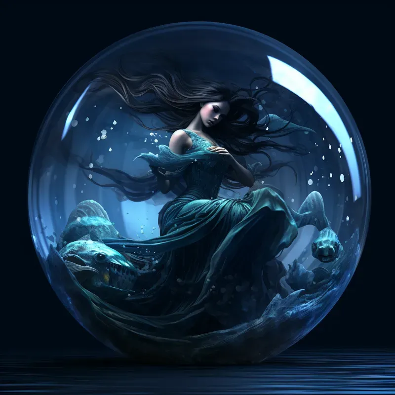 The Whole Life In Snow Globes