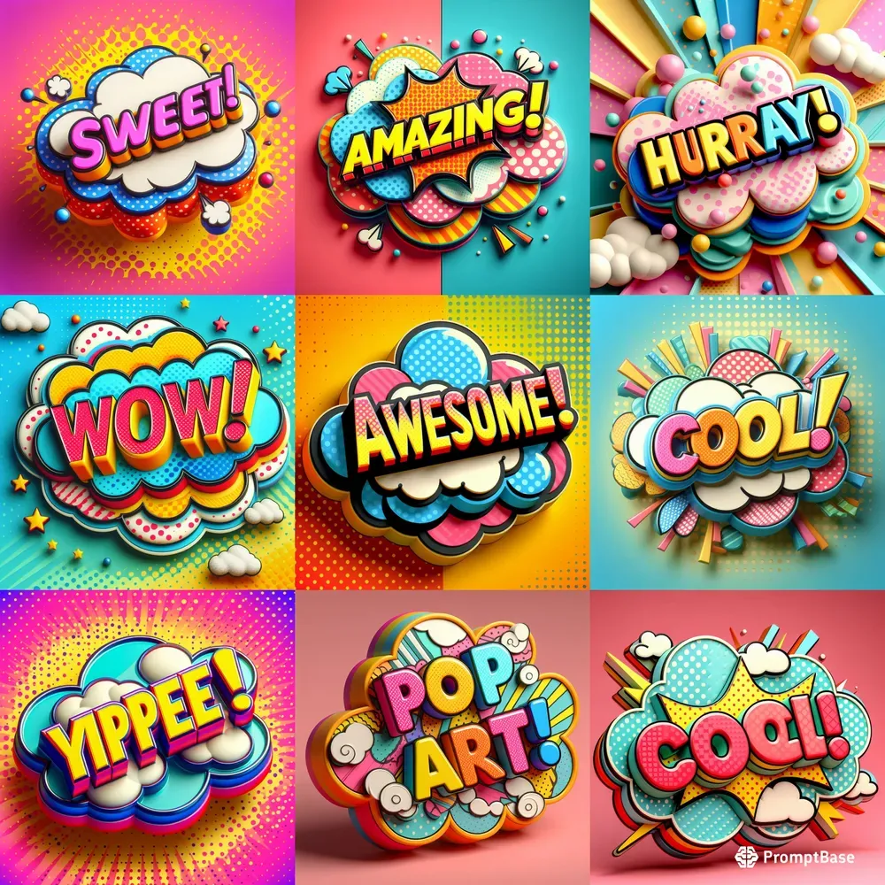 Pop Art Badges