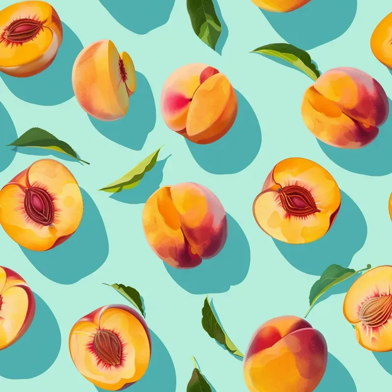 Fruits Loops Repeating Patterns Pop Art