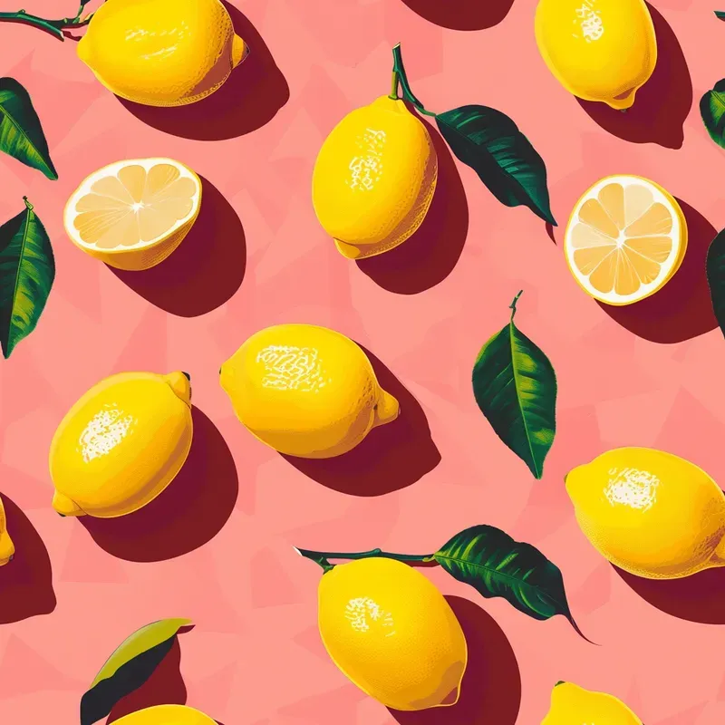 Fruits Loops Repeating Patterns Pop Art