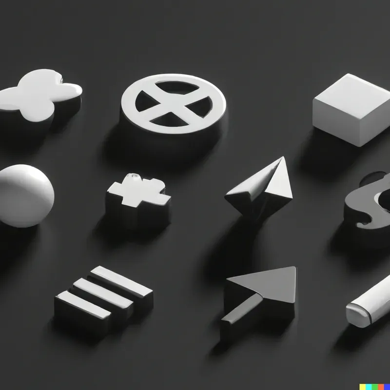 Isometric Icon-set Mockups