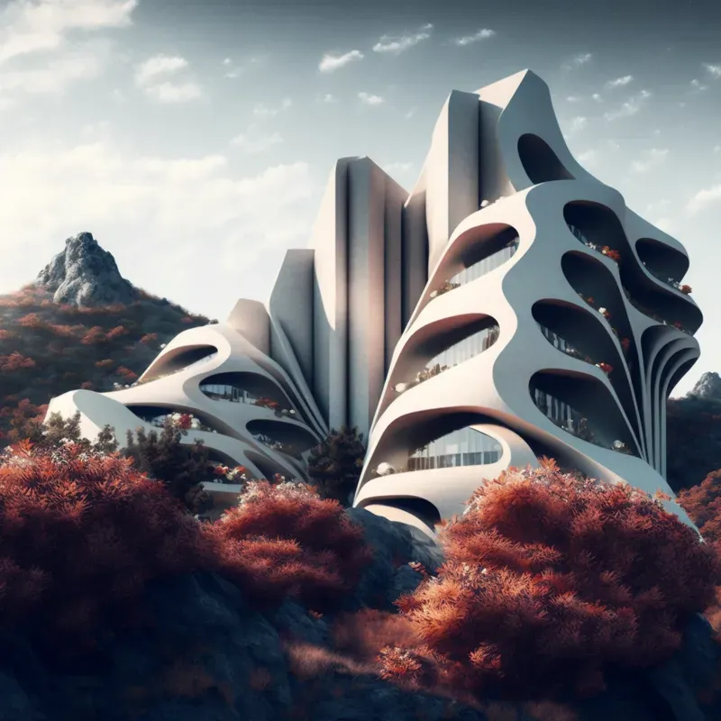 Organic Futuristic Houses