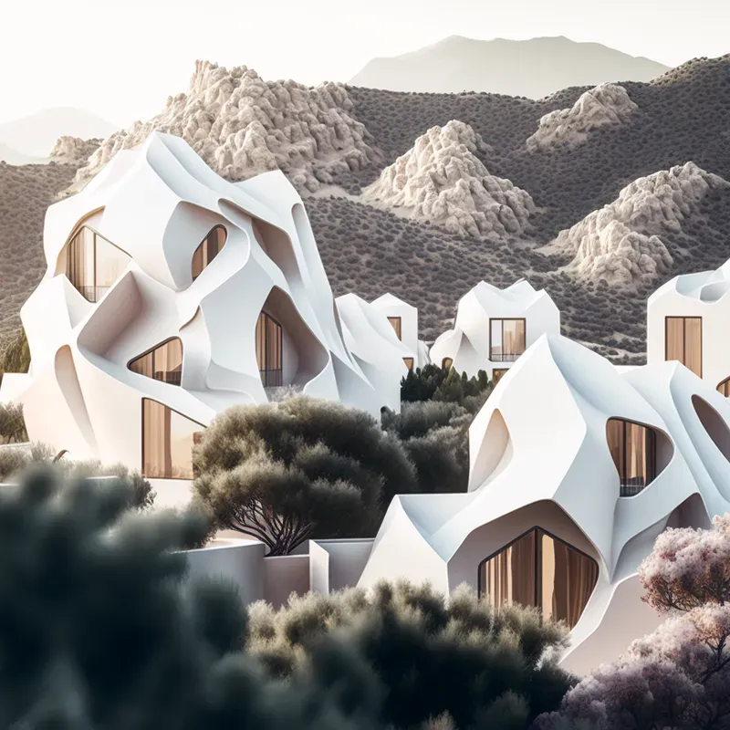 Organic Futuristic Houses